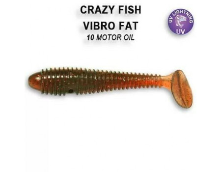 Силикон Crazy Fish Vibro Fat  2,7 1-71-10-6