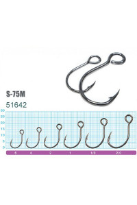 Крючки Owner Single S-75M 51642 №2