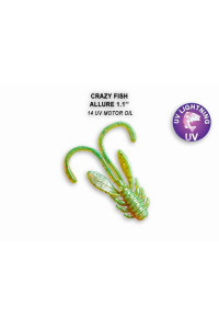 Силикон Crazy Fish ALLURE 1,1" 46-27-14-6