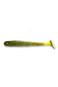 Силикон Crazy Fish Vibro Worm 3.4" 12-85-14-6-F
