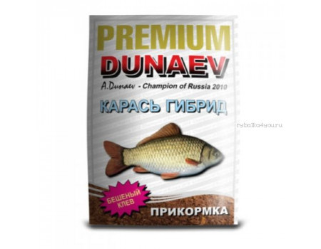 Прикормка Dunaev Премиум Карась Гибрид 1кг