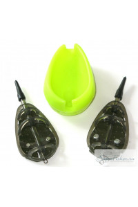Кормушка SnowWolf FLET набор кормушка (2 шт) + пресс 80 гр.