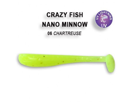 Силикон Crazy Fish Nano Minnow 6-40-6-6