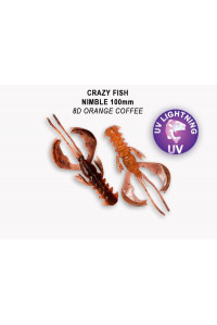 Силикон Crazy Fish Nimble 4" 43-100-8d-6-V