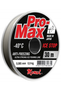Леска Momoi PRO-MAX Ice Stop 0.091мм 1кг 30м