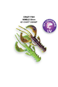 Силикон Crazy Fish Nimble 3.2" 72-80-4d-6-F