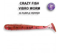 Силикон Crazy Fish Vibro Worm 2" 3-50-13-6