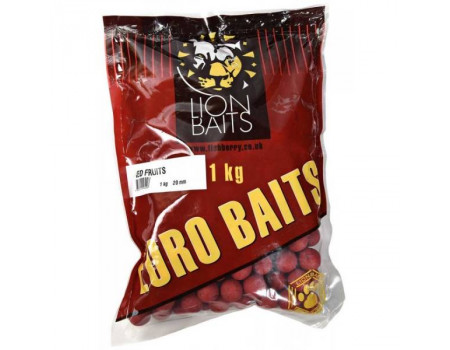 Бойлы Lion Baits 20мм Red Fruits 1кг