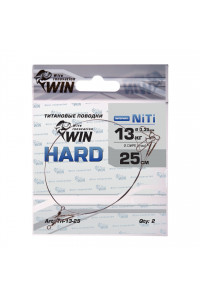 Поводок Win титан HARD 13кг 25см TH-13-25