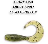 Силикон Crazy Fish Angri Spin 1" 20-25-16-6