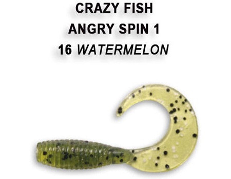 Силикон Crazy Fish Angri Spin 1" 20-25-16-6