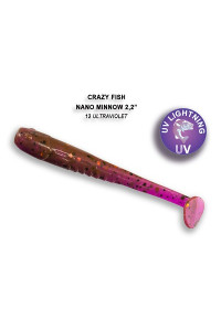 Силикон Crazy Fish Nano Minnow 2.2" 22-55-12-6