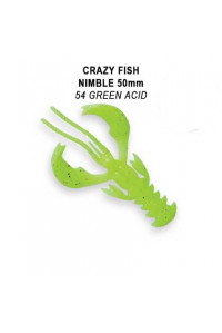 Силикон Crazy Fish Nimble 2" 50-50-6-6-F