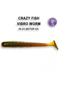 Силикон Crazy Fish Vibro Worm 2" 3-50-14-6