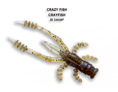 Силикон Crazy Fish Crayfish 1.8" 26-45-26-6