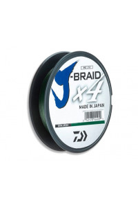 Шнур Daiwa J-Braid 135 м. 0,15 мм. 6,9 кг. зеленый