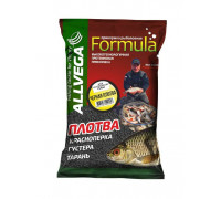 Прикормка Allvega Formula Black Gardon 0.9 кг (черная плотва)