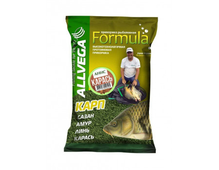 Прикормка Allvega Formula Carassin Anis 0.9 кг (карась анис)