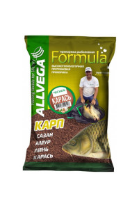 Прикормка Allvega Formula Carassin Carlic 0.9 кг (карась чеснок)