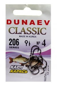 Крючки Dunaev Classic 206 №4