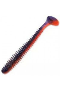 Силикон Keitech Swing Impact 4" 10,2см 4.6гр PAL#09 Violet Fire (уп.8шт)