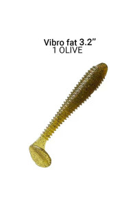 Силикон Crazy Fish Vibro Fat 3.2" 73-80-1-6