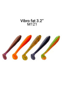 Силикон Crazy Fish Vibro Fat 3.2" 73-80-M121-6