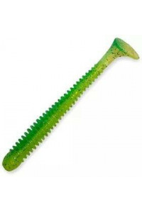 Силикон Crazy Fish Vibro Worm 4.5" 77-115-7d-6