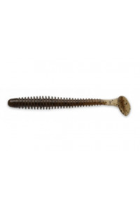 Силикон Keitech Swing Impact 3" 7.6см 2.2гр #101 Green Pumpkin (уп.10шт)