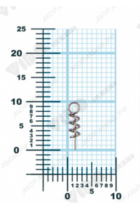 Спираль VIDO CRAFT SPRING LOCK №1 (уп.10 шт)