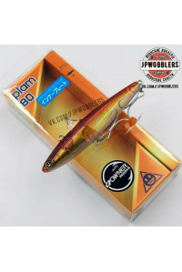 Воблер NikoDesing Office Plam 80 MS (Mid Shallow) / P-B-07 Gold Red
