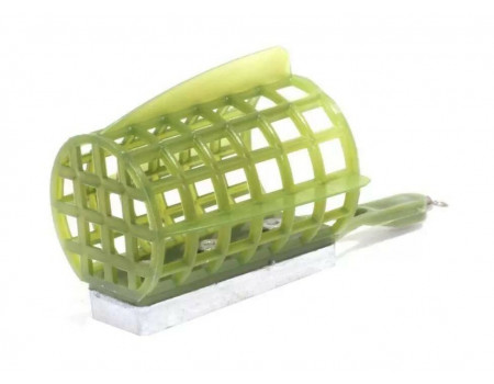 Кормушка Liman Fish 20гр пластик круглая с дном стабилизатор