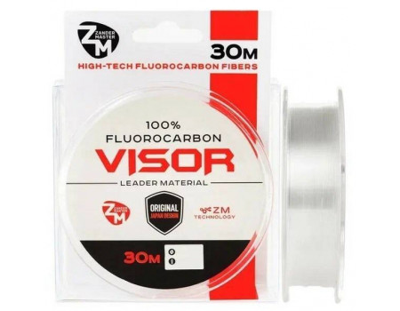 Леска ZM Fluorocarbon Visor 30м 0,181мм 3,72кг
