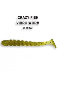 Силикон Crazy Fish Vibro Worm 2