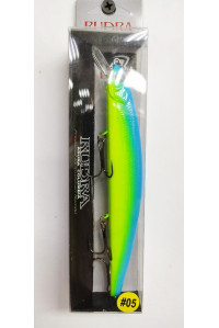 Воблер Columbia Rudra 130SP 20gr 1.5-2.0m # 05 Blue Back Shartreuse