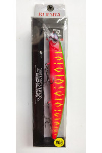 Воблер Columbia Rudra 130SP 20gr 1.5-2.0m # 06 Mat Dragon Fruit