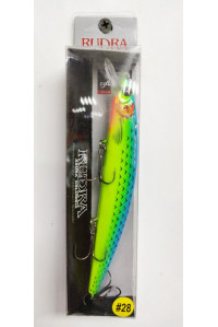 Воблер Columbia Rudra 130SP 20gr 1.5-2.0m # 28 New Parrot