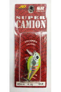 Воблер Columbia Super Camion 40F SR 4.3gr #02
