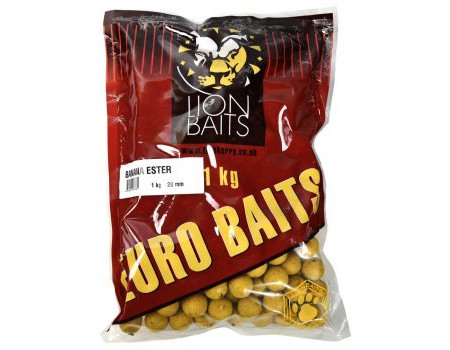 Бойлы Lion Baits 20мм Banana Ester 1кг
