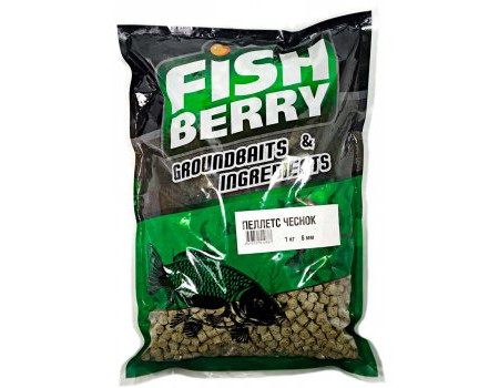 Пеллетс FISHBERRY карповый Чеснок 8мм 1кг