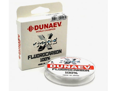 Леска Dunaev Fluorocarbon 30м 0,405мм 12,0кг