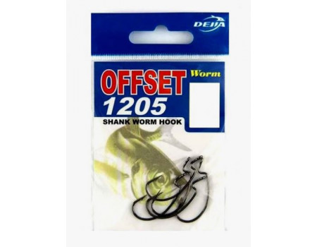 Крючки Ponu Offset 1205 #4/0 (уп.10шт)
