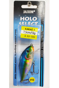 Воблер Jaxon Holo Select Karas 7.5F 13gr 0.3-1.5m #15