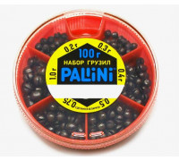 Грузила Pallini набор дробинки разрезные 100гр