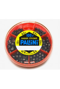 Грузила Pallini набор дробинки разрезные 100гр