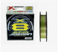 Шнур YGK X-BRAID Jigman X8 /200 м. 0,165 мм. (#1.0/20lb(9,07 кг.)