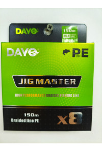 Шнур DaYo Jig Master X8 0.10мм 5кг 150м  Green 628510
