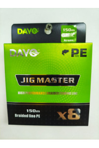 Шнур DaYo Jig Master X8 0.18мм 5кг 150м  Green 628510