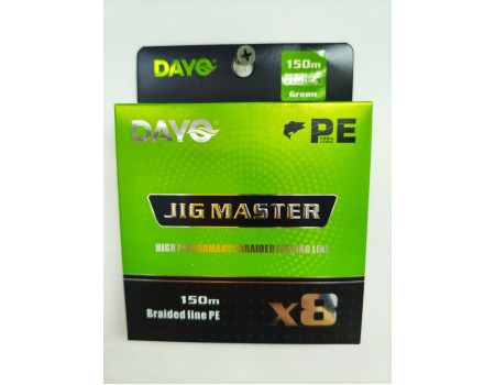 Шнур DaYo Jig Master X8 0.18мм 5кг 150м  Green 628510