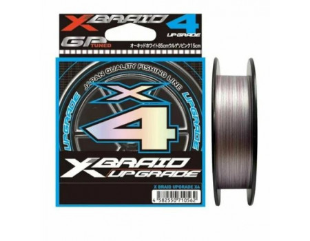 Шнур YGK X-Braid Upgrade X4 180m NewColor #1.0/0.165mm 18lb, 8,16kg